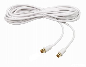 Kabel antenowy RTV RF M/F Gold 2xEkran 5m. THOMSON
