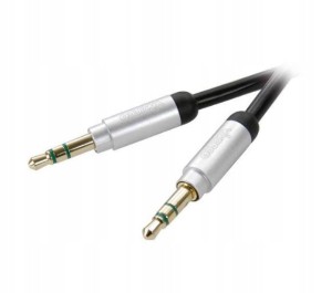 Kabel Mini JACK 3,5mm M/M stereo HQ 0,8m. VIVANCO