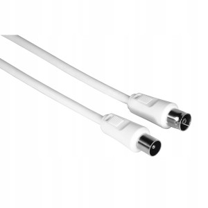 Kabel przewód antenowy RTV Coax RF 75dB 3m. HAMA
