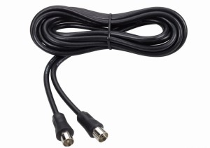 Kabel antenowy RTV RF M/F 2xEkran 75O 5m. THOMSON