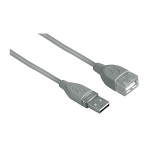 Kabel PRZEDŁUŻACZ USB 2.0 A/A M/F 3m. HAMA