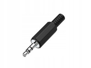 Wtyczka audio Mini JACK 3,5mm M do montażu 1 szt. HAMA