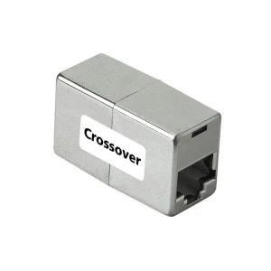 Łącznik adapter beczka CAT5e RJ45 8p8c F/F krosowany HAMA