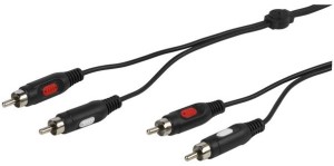 Kabel audio 2x Cinch RCA M/M Ekran 10m. VIVANCO