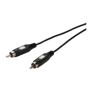 Kabel audio 1x Cinch RCA M/M Ekran Subwoofer 1,5m. VIVANCO