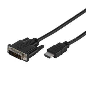 Kabel HDMI A M- DVI-D M 19-pin 2xEkran 2m. VIVANCO