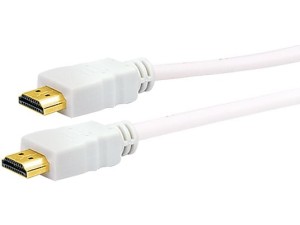 Kabel HDMI M/M HSE 4K UHD Gold Biały 3m. SCHWAIGER
