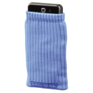 Futerał wsuwka etui na mały telefon, klucze, karty Niebieski HAMA